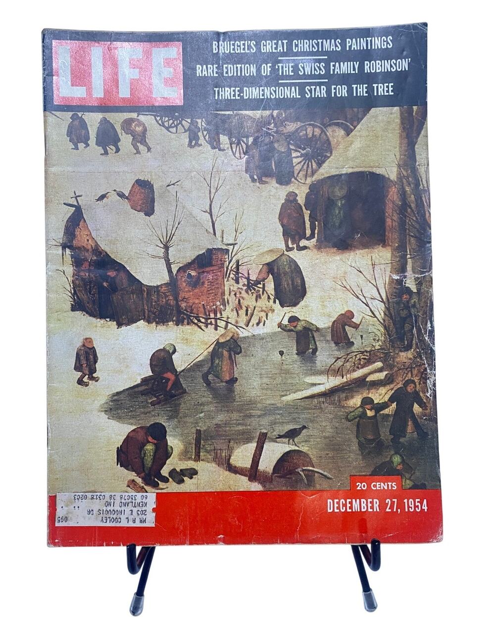 LIFE Magazine December 27 1954 Bruegel Christmas Paintings Vintage Vol 37 No 26